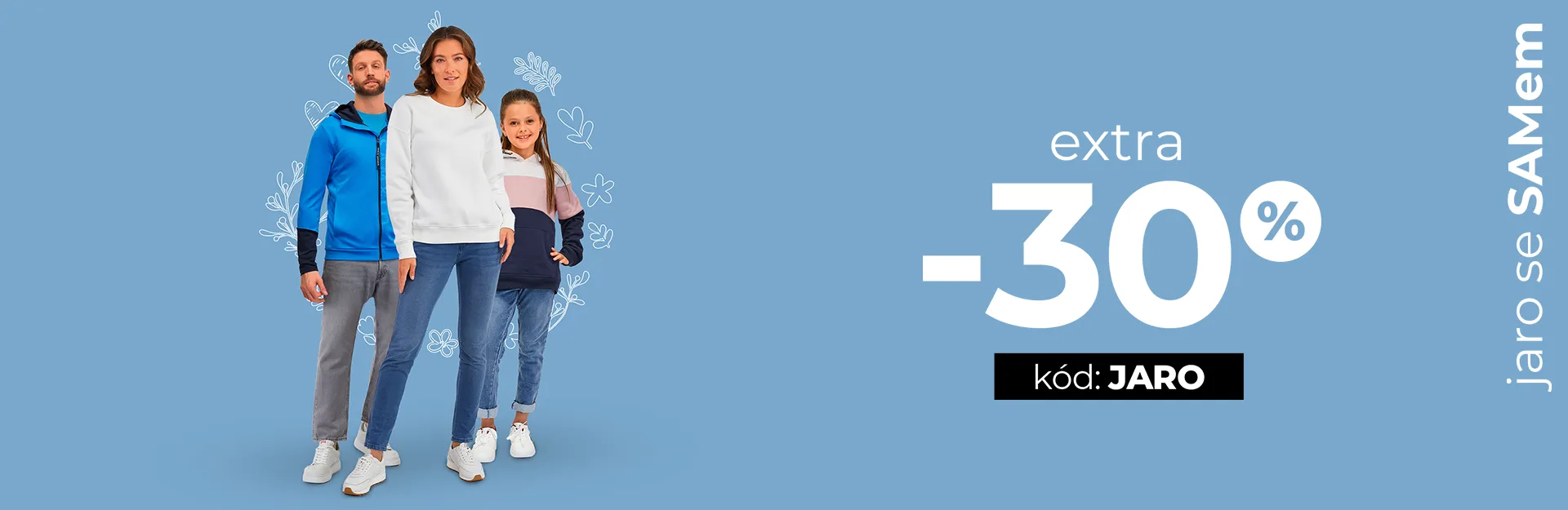 HLAVNÍ BANNER - 2/Jaro se SAMem extra - 30 % 