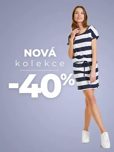 HLAVNÍ BANNER - 2/NOVÁ KOLEKCE - 40 %
