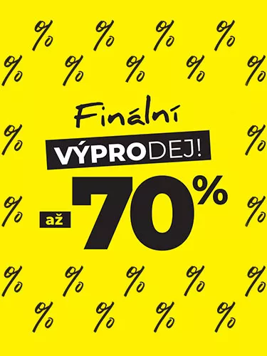 HLAVNÍ BANNER - 1/FINÁLNÍ VÝPRODEJ - SLEVA AŽ -70 %