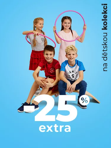 HLAVNÍ BANNER - 2/Dětská - EXTRA 25 %