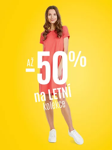 HLAVNÍ BANNER - 1/LETNI KOLEKCE až - 50 %