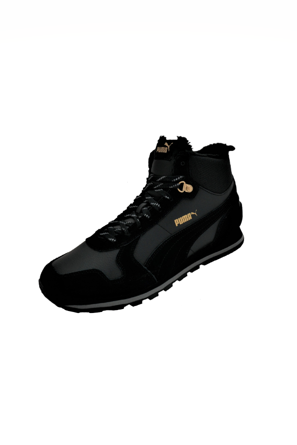 ST Runner Mid Fur Puma Black QUIET SHADE