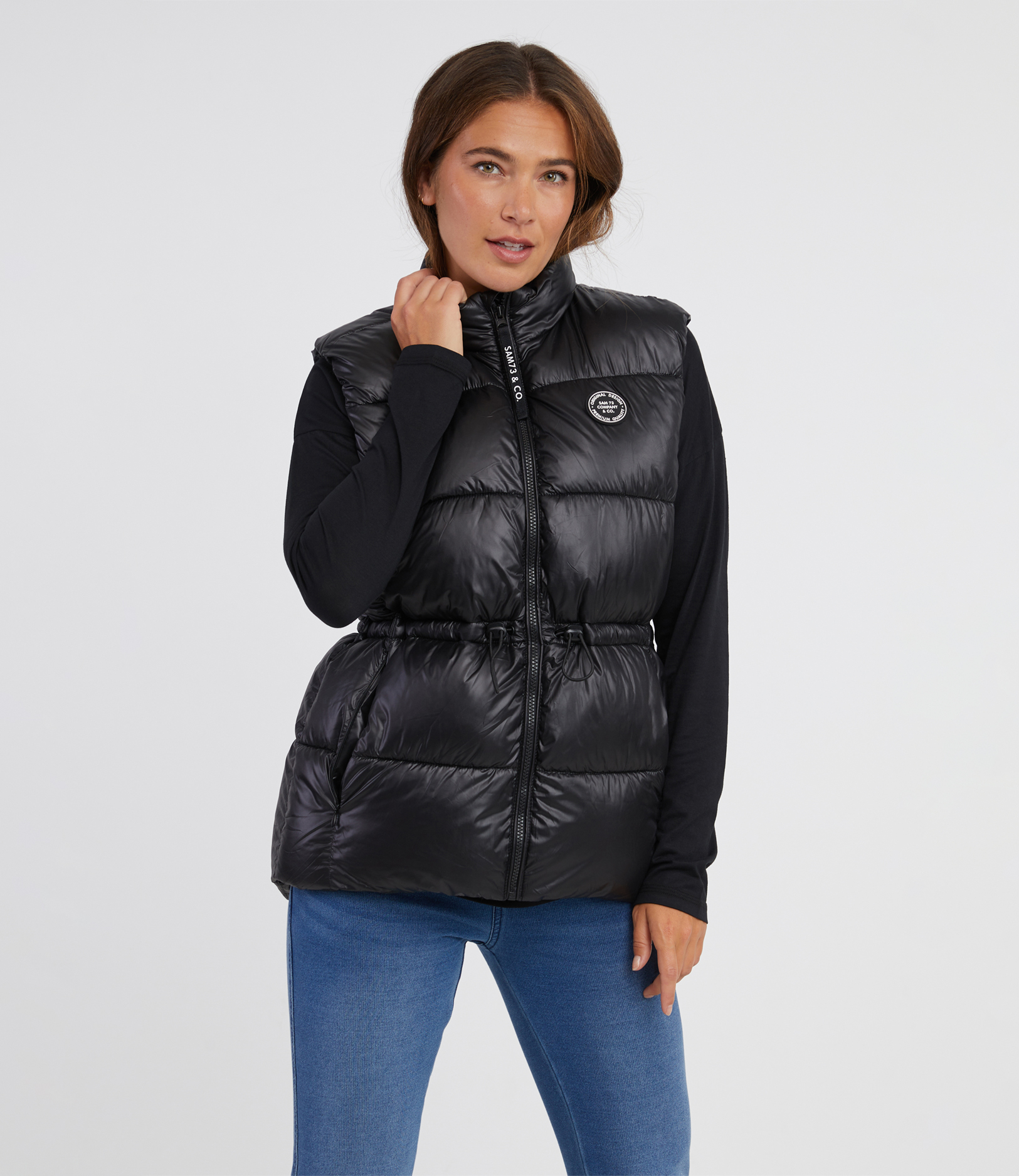 Dámská vesta oversize CHARLOTTE Dámská vesta oversize CHARLOTTE