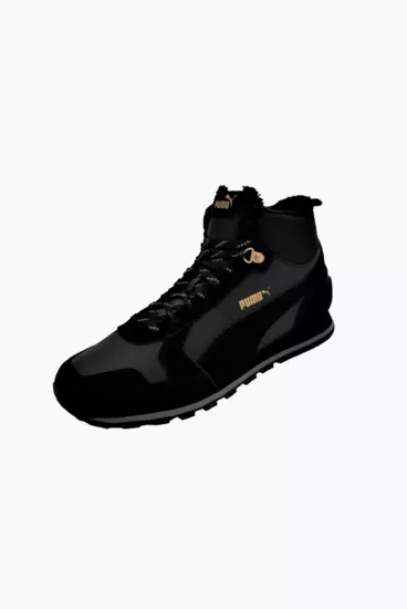ST Runner Mid Fur Puma Black-QUIET SHADE