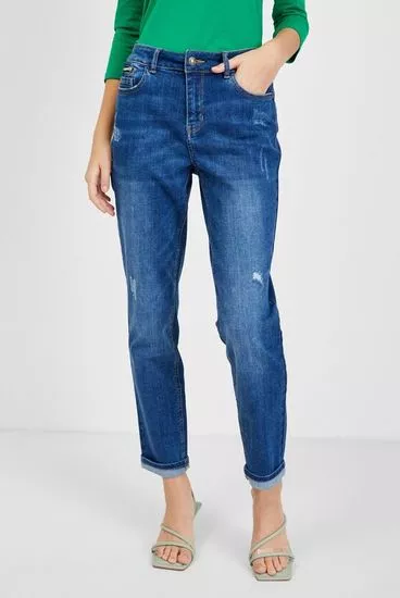 Orsay dámské džíny DT BOYFRIEND STRAIGHT LEG DENIM MID WAIST ANKLE LENGTH