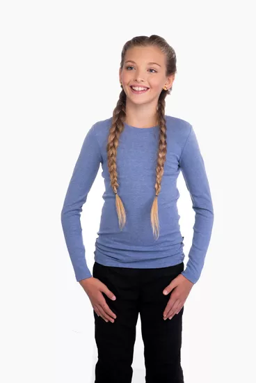 Dívčí triko s dlouhým rukávem
