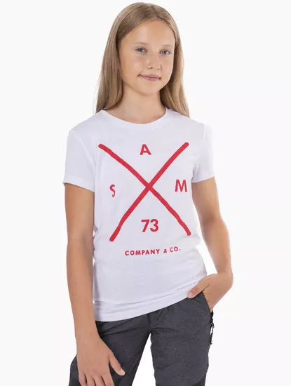 Dívčí triko s krátkým rukávem CAROLINE