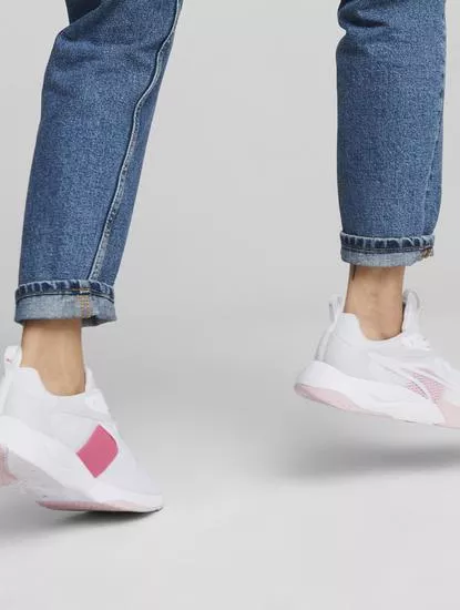 Zora Puma White-Sunset Pink-Chalk Pink