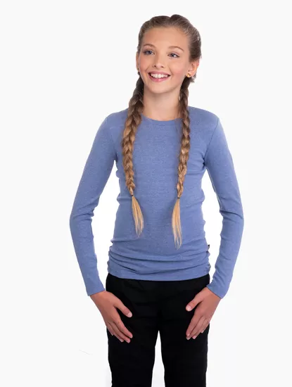Dívčí triko s dlouhým rukávem