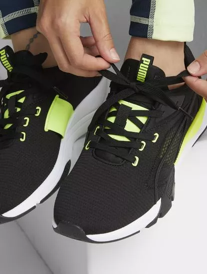 Zora Puma Black-Puma Black-Lime Squeeze