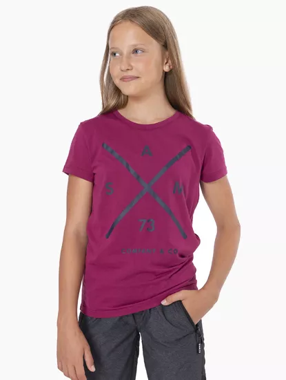 Dívčí triko s krátkým rukávem CAROLINE