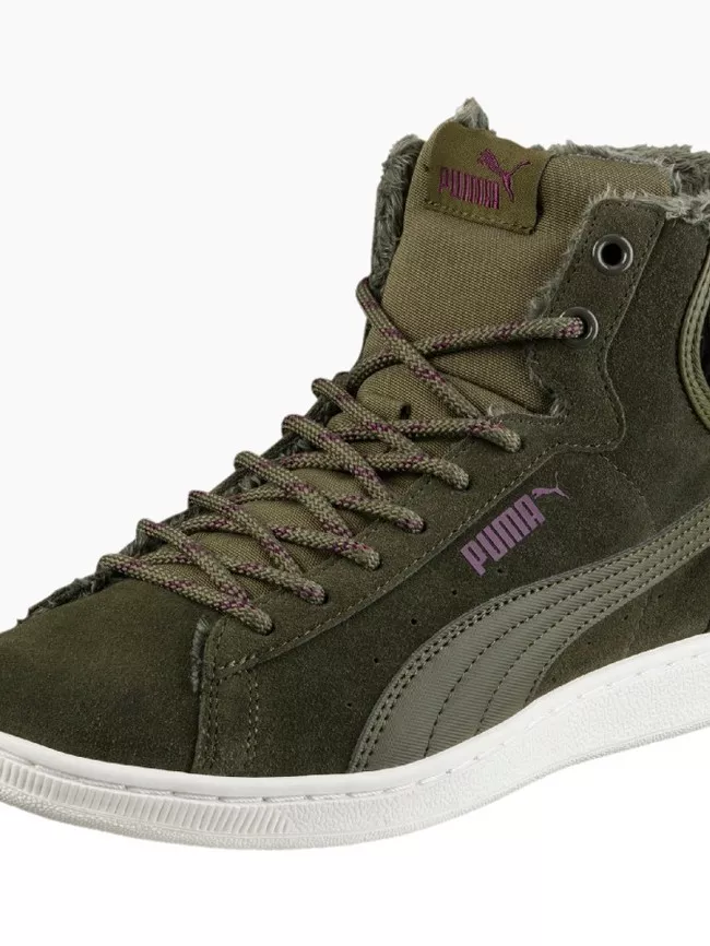 Puma Vikky Mid Corduroy Olive Night-Oliv (3)