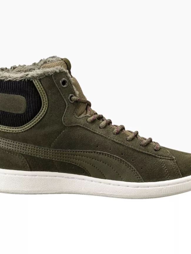 Puma Vikky Mid Corduroy Olive Night-Oliv (4)