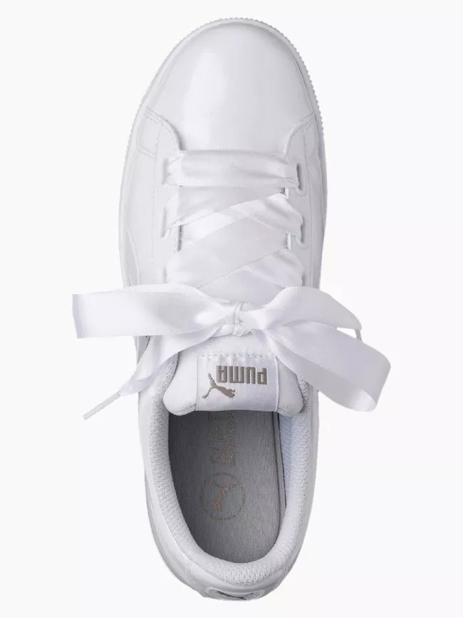 Puma Vikky Platform Ribbon P Puma White- (1)