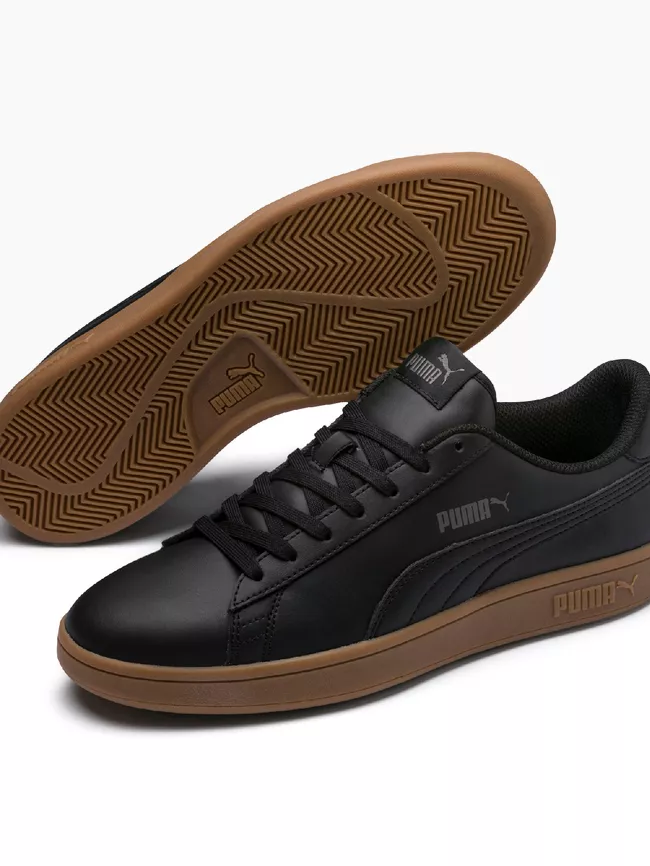 Puma Smash v2 L Puma Black-Gum (6)