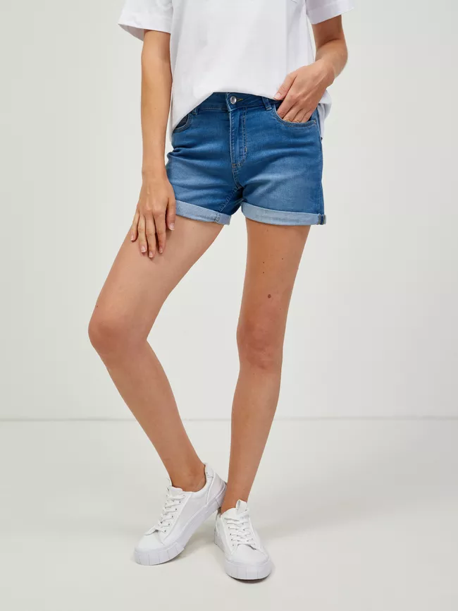 Orsay dámské kraťasy DT SONIA SHORT DENIM MID (2)