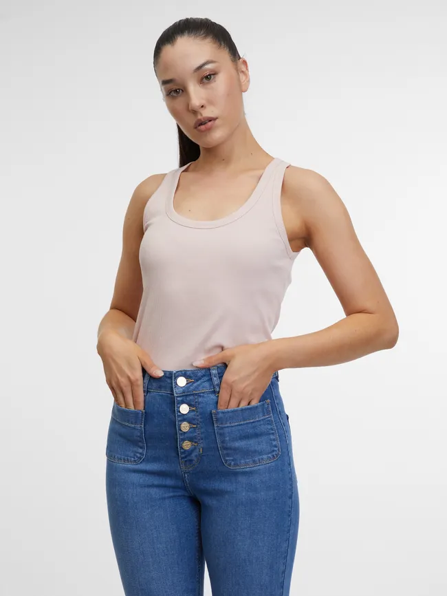 Modré dámské bootcut džíny ORSAY (5)