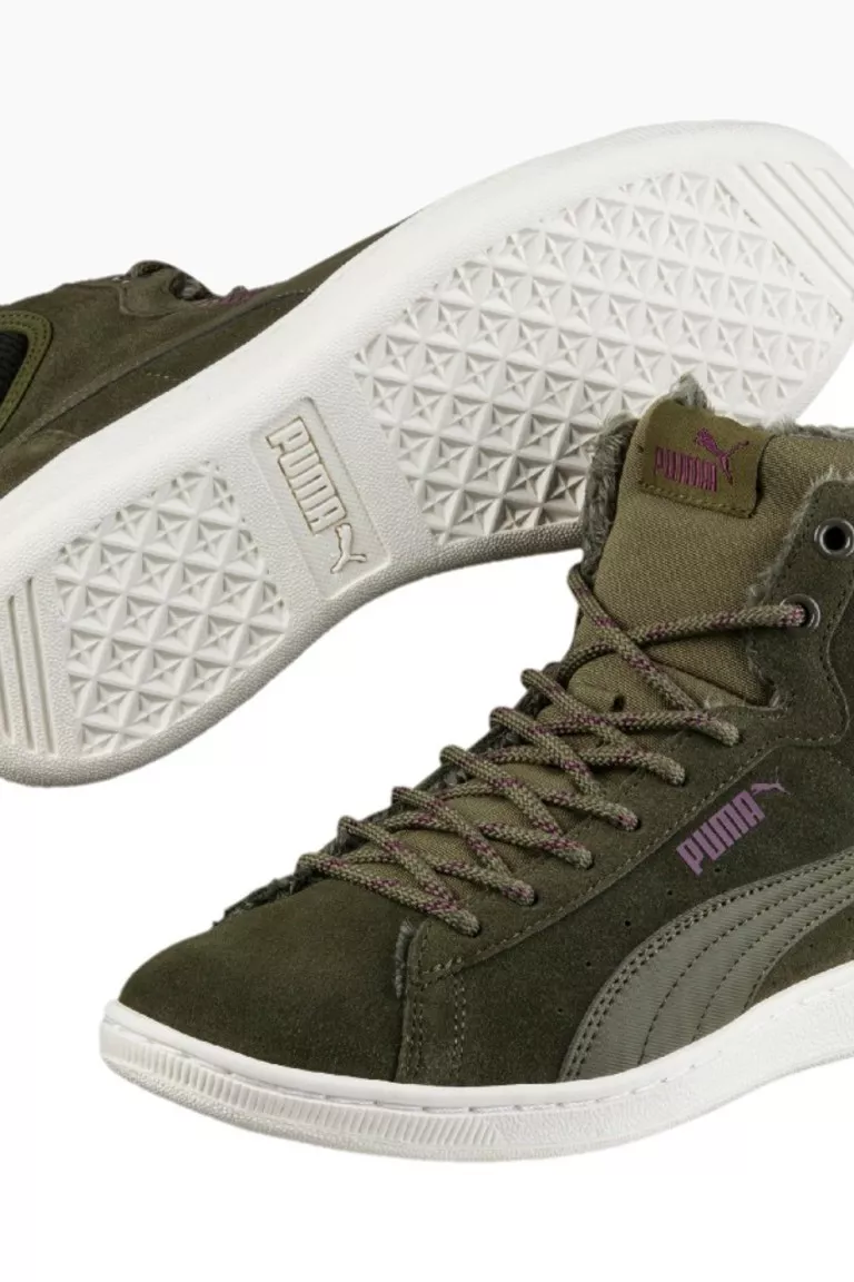 Puma Vikky Mid Corduroy Olive Night-Oliv (1)