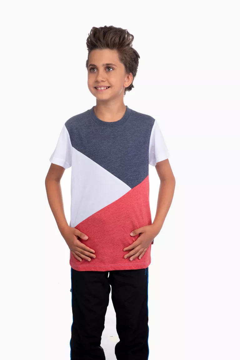 Chlapecké triko s krátkým rukávem (1)