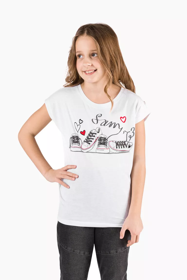 Dívčí triko s krátkým rukávem (1)