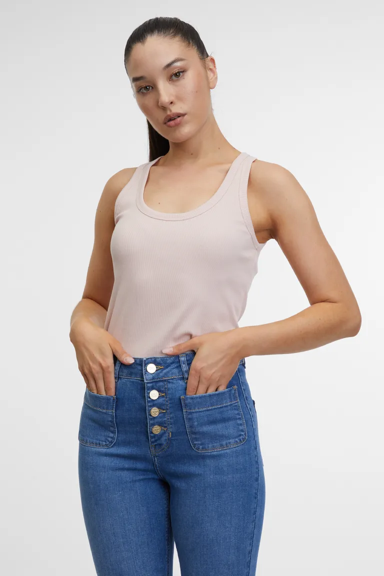 Modré dámské bootcut džíny ORSAY (5)