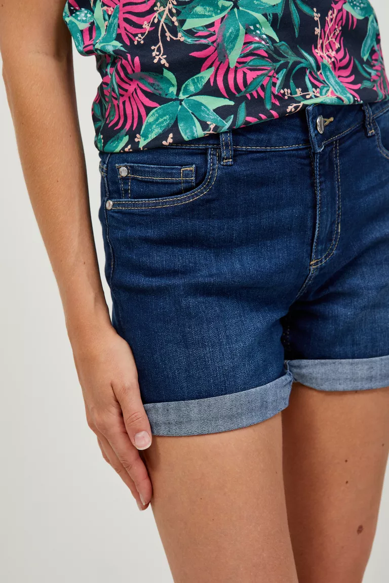 Dámské kraťasy DT SONIA SHORT DENIM MID (3)